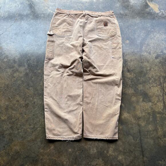 Beautiful Faded Baggy Vintage Carhartt Work Pants - Picture 1 of 4